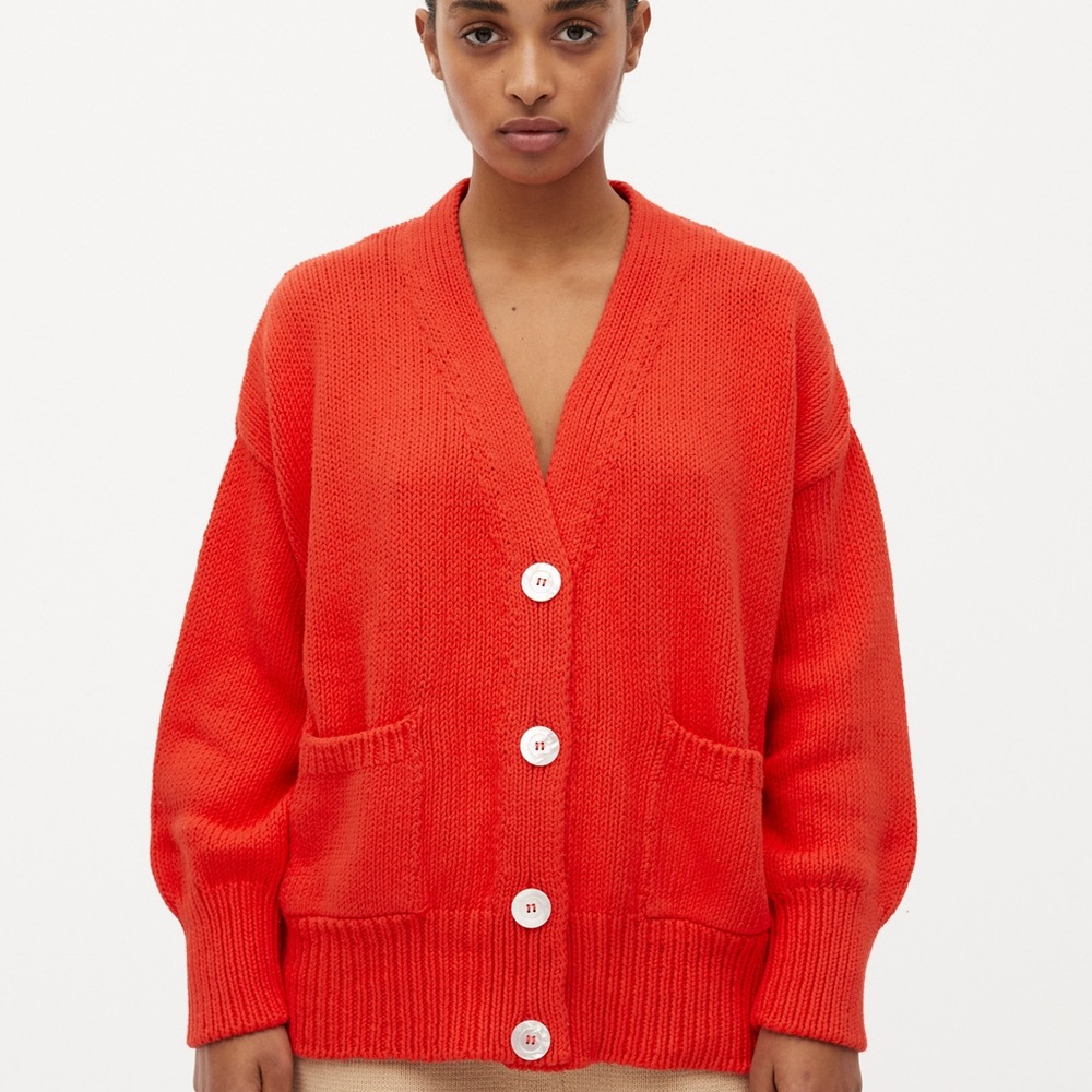ISO Babaa cardigan no 16 in summer flame